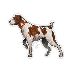 UNDERWOOD DOG DECAL